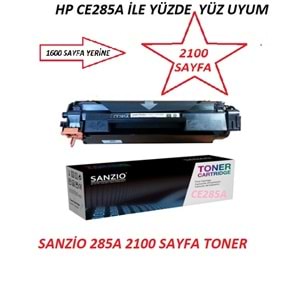 SANZIO 285A TONER 2000 SAYFA - CE285A Toner Muadil Toner