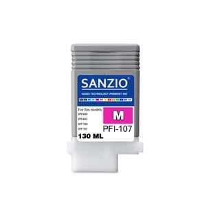 CANON PFI-107M KARTUŞ 130ML MAGENTA - KIRMIZI plotter kartuşu