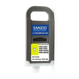 CANON PFI-1700Y KARTUŞ 700ML YELLOW - SARI plotter kartuşu
