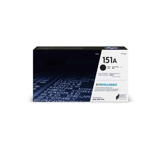 HP 151A Siyah LaserJet Toner (W1510A)