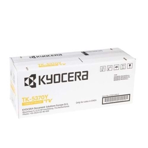Kyocera TK-5370Y Sari Orijinal Toner Yüksek Kapasiteli