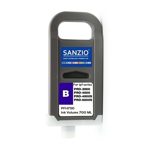 CANON PFI-1700B KARTUŞ 700ML BLUE plotter kartuşu