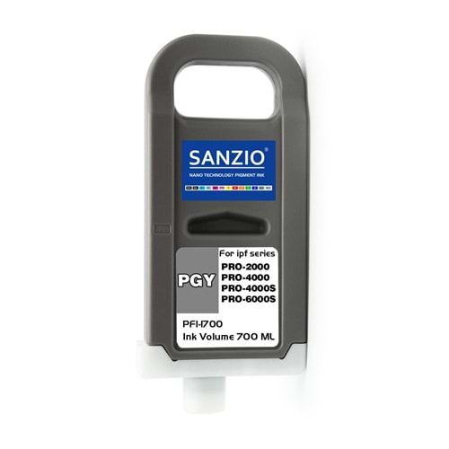 CANON PFI-1700PGY KARTUŞ 700ML PHOTO GRAY - FOTO GRİ plotter kartuşu