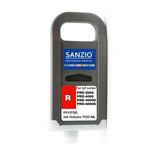CANON PFI-1700R KARTUŞ 700ML RED - KIRMIZI plotter kartuşu