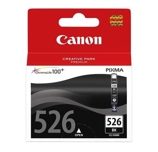 Canon CLI-526 BK Mürekkep Kartuş K. 4540B001