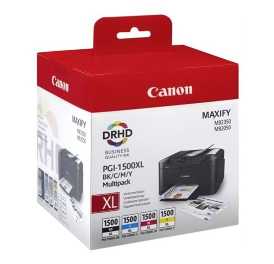 Canon PGI-1500XL BK/CMY MÜREKKEP 9182B005