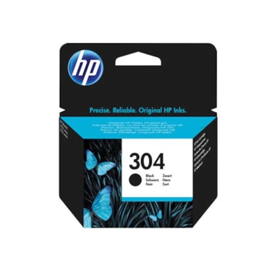 HP DeskJet 2633 HP 304 Siyah Kartus