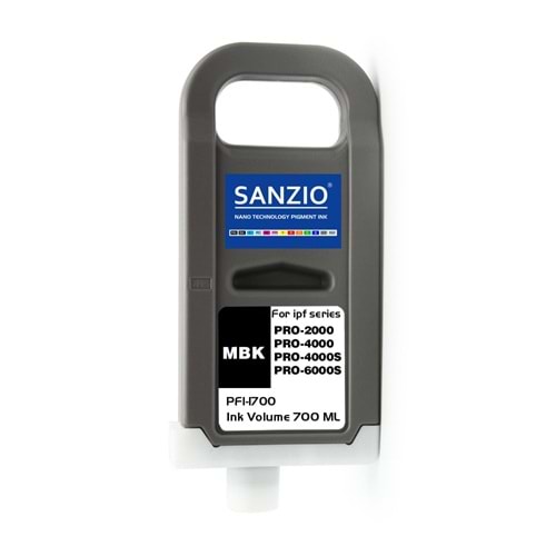CANON PFI-1700MBK KARTUŞ 700ML MATTE BLACK - MAT SİYAH plotter kartuşu