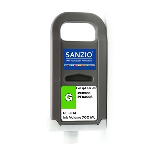 CANON PFI-704G KARTUŞ 700ML GREN - YEŞİL plotter kartuşu